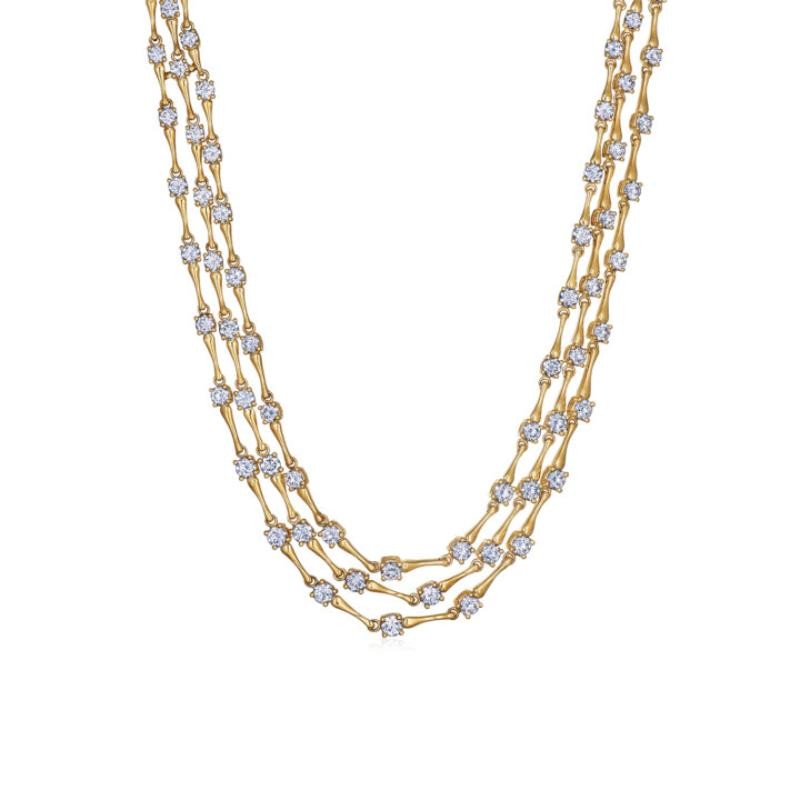 https://www.simonsjewelers.com/upload/product/Kwiat 18k Yellow Gold Three Strand Diamond Necklace (97) Round Diamonds 8.10 ctw (GH - VS2-SI1)