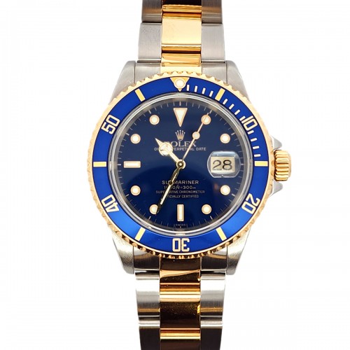 Pre-Owned Rolex Submariner Steel and Yellow Gold 40mm