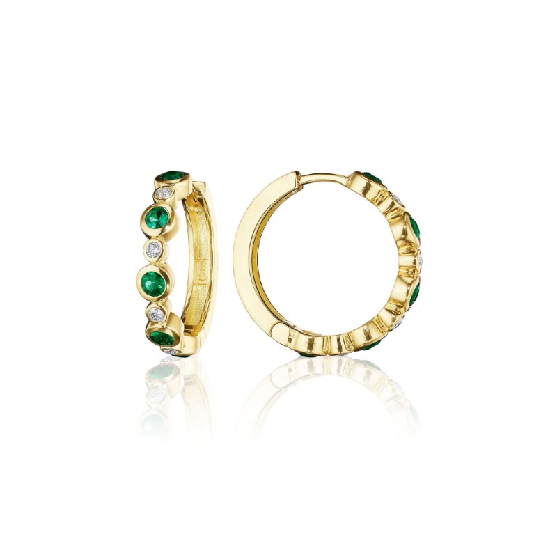 https://www.simonsjewelers.com/upload/product/Penny Preville Diamond and Emerald Hoop Earrings