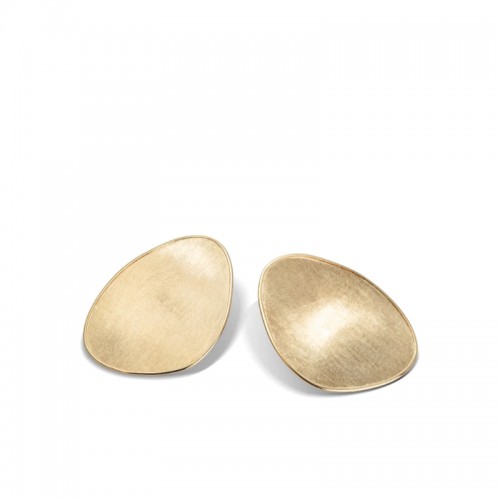 Marco Bicego Lunaria Collection 18k  Yellow Gold Large Stud Earrings