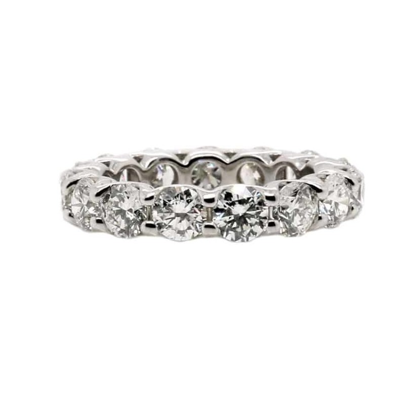 Platinum Diamond Eternity Wedding Band