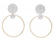 Phillips House 14k Yellow Gold & Diamond Infinity Grand Loop Earrings