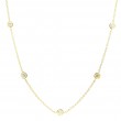 18k Yellow Gold Diamonds by the Yard Necklace