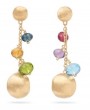 Marco Bicego 18k Yellow Gold Africa Gemstone Multi-Color Drop Earrings