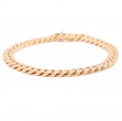 18K Yellow Gold Cuban Link Bracelet