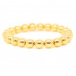 18k Yellow Gold Flexible Ball Bracelet