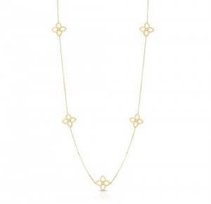 Roberto Coin 18k Yellow Gold & Diamond Cialoma Long Necklace