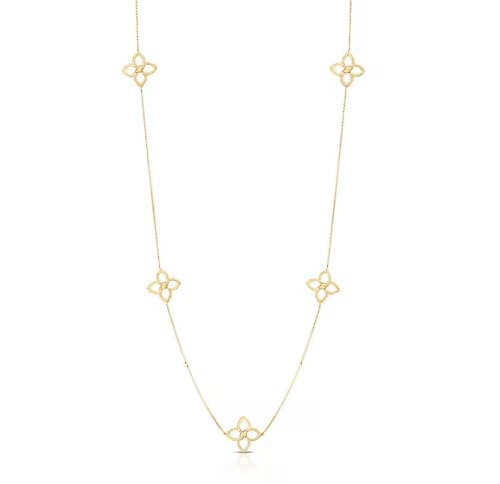 Roberto Coin 18k Yellow Gold & Diamond Cialoma Long Necklace