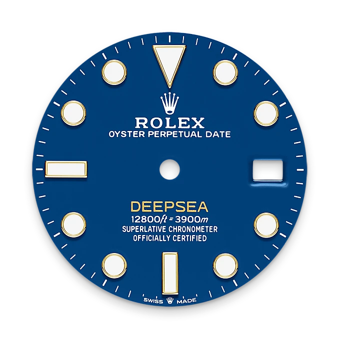 Blue dial