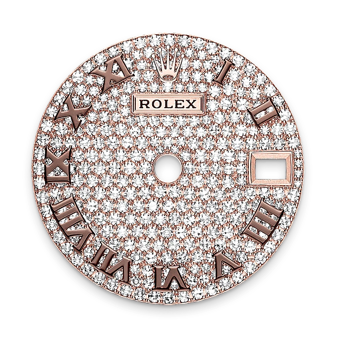 Diamond-Paved Dial